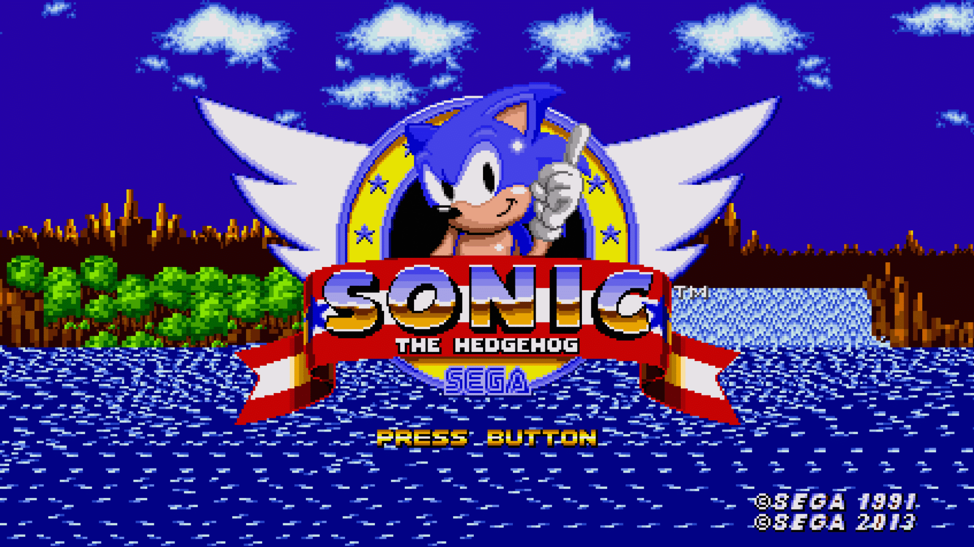 Capa de Sonic the Hedgehog